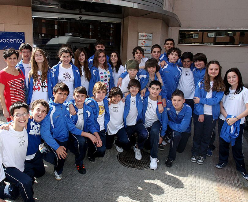 Alumnos de 1� C de la Eso de Maristas