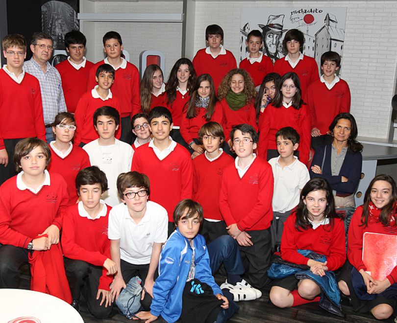 Alumnos de 1� A de la Eso de Maristas